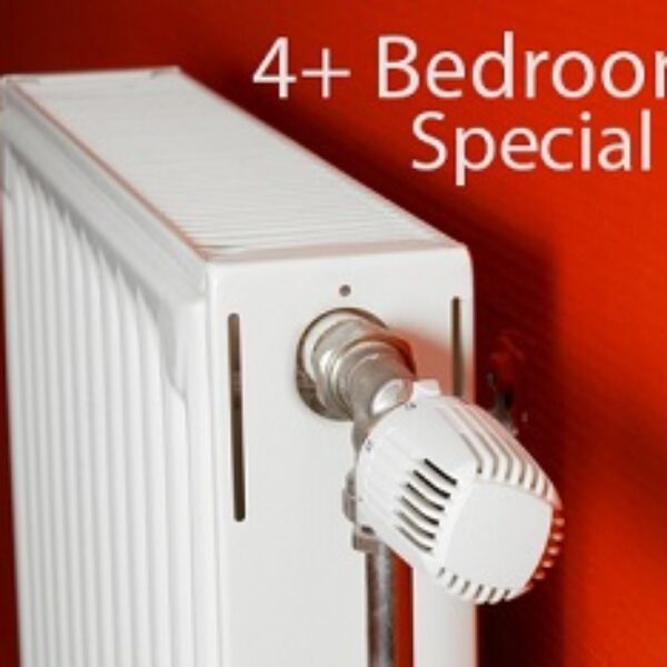 Bosch Central Heating Retrofit 4+ Bedroom