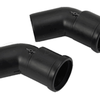 60mm Plume Management 45 Degree Bend x 2