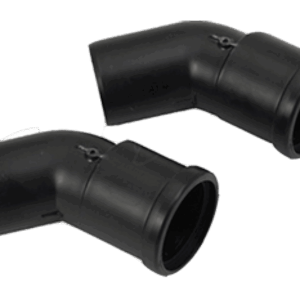 60mm Plume Management 45 Degree Bend x 2