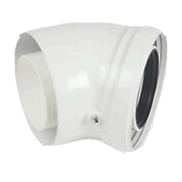 80/125mm 45 Degree Elbow Pack of 2