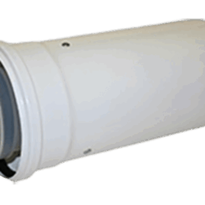 60/100mm Extension Flue Kit Short 220mm