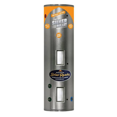 Peter Cocks Hot Water Cylinder Mains Pressure Stainless Steel 250 Litres Right Hand Coil Wetback 2kW 560 x 1745mm